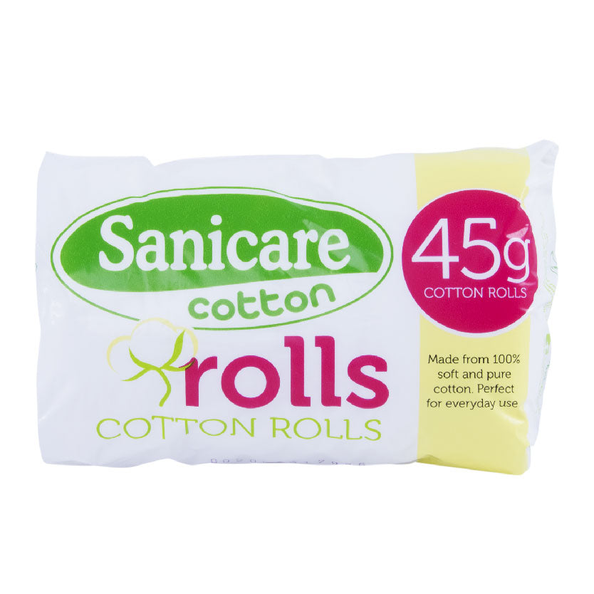 Sanicare Cotton Rolls 45g