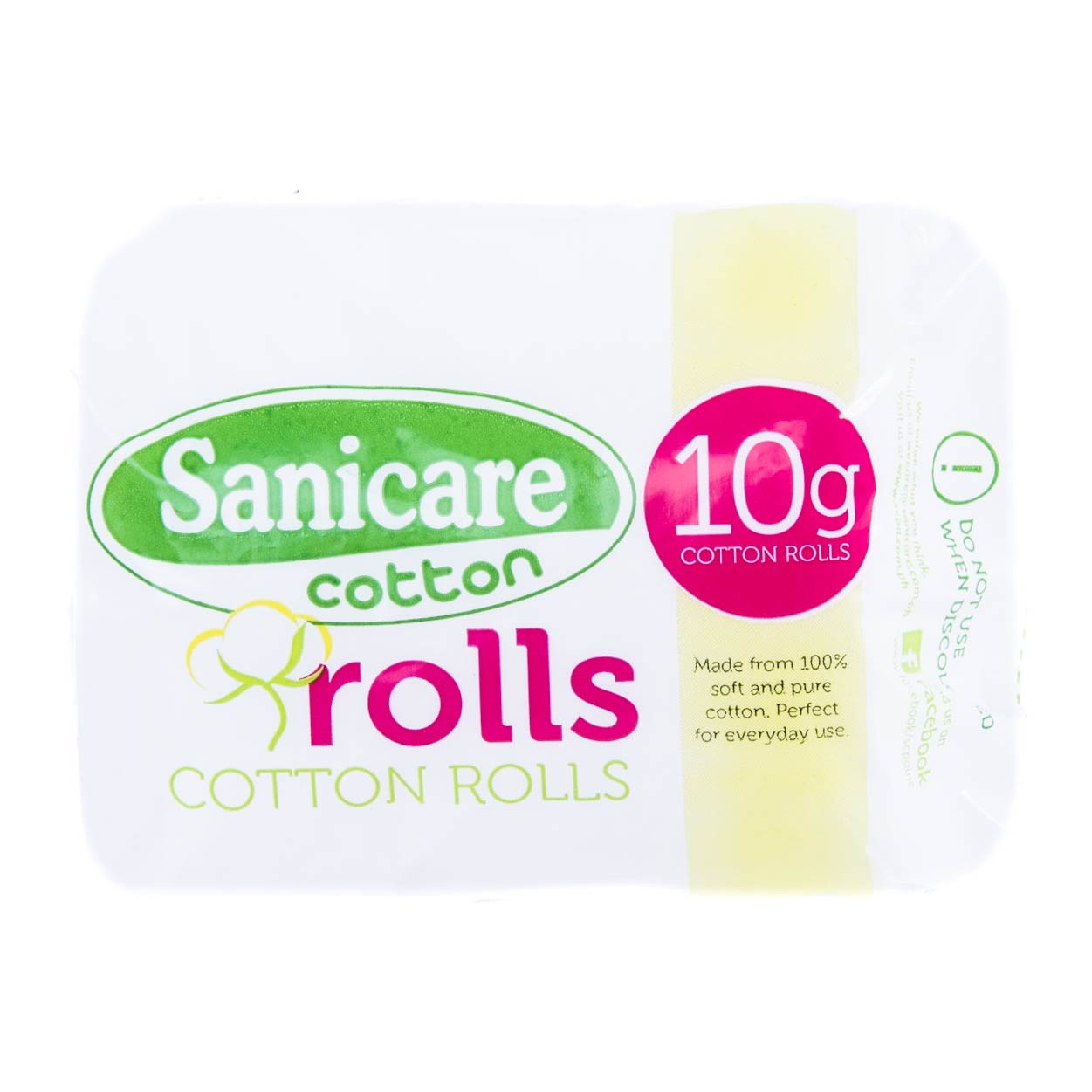 Sanicare Cotton Rolls 10g