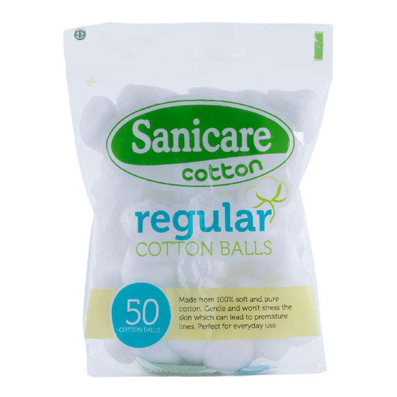 Sanicare Cotton Balls 50s