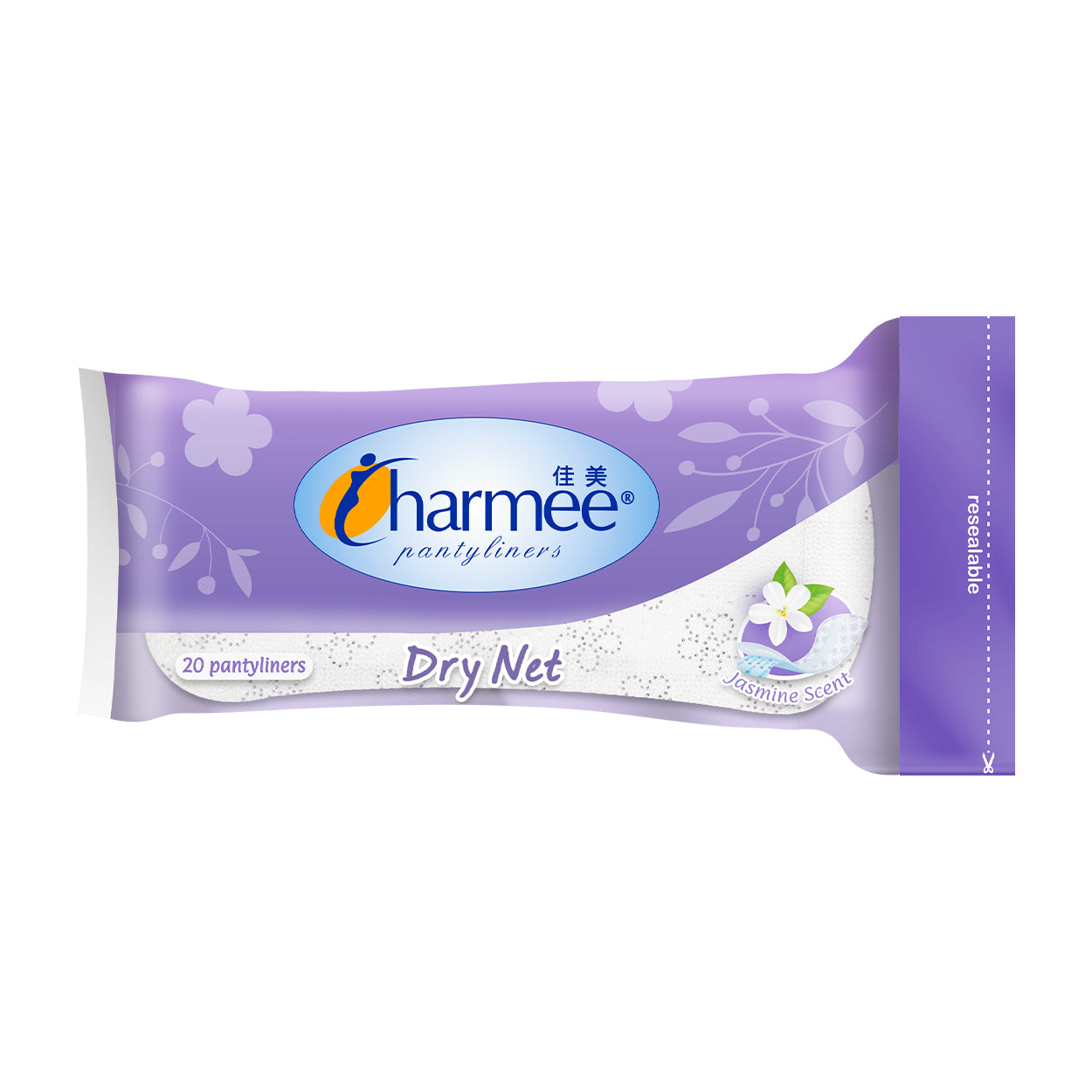 Charmee Pantyliners Jasmine Scent 20s