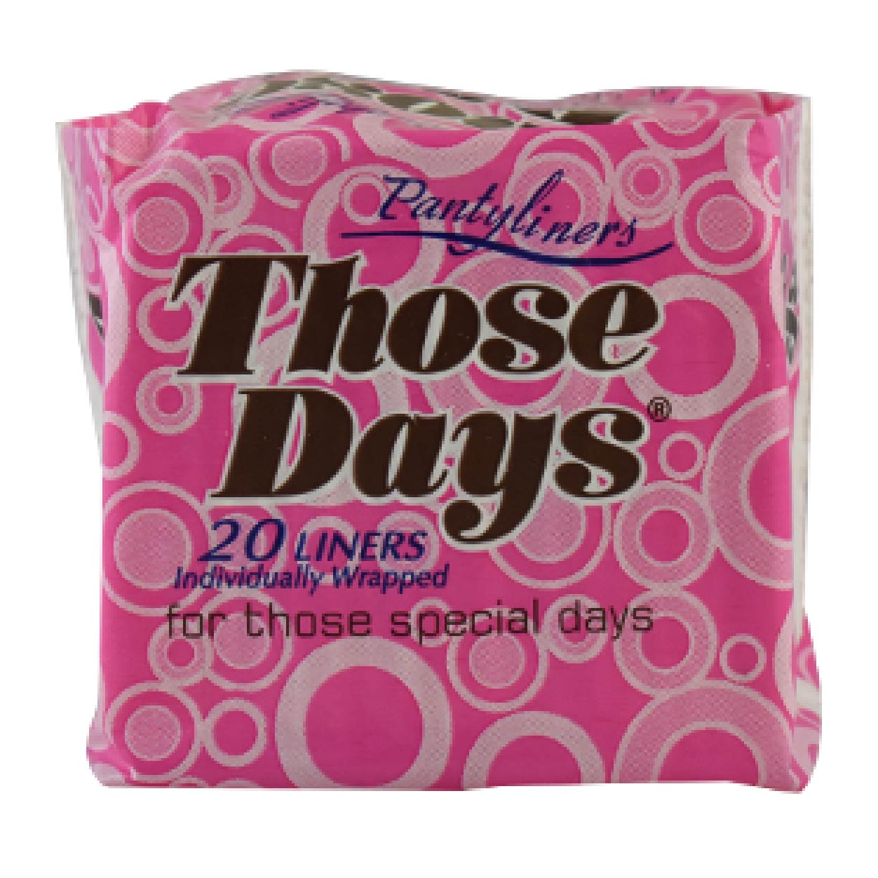 Those Days Pantyliners Individually Wrapped 20s