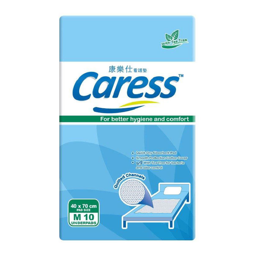 Caress Underpads Medium 10s