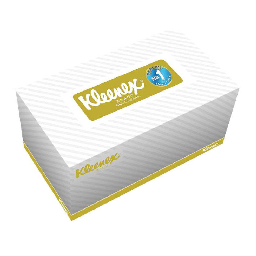 Kleenex Facial Tissue Unscented 2 Ply 190 Pulls