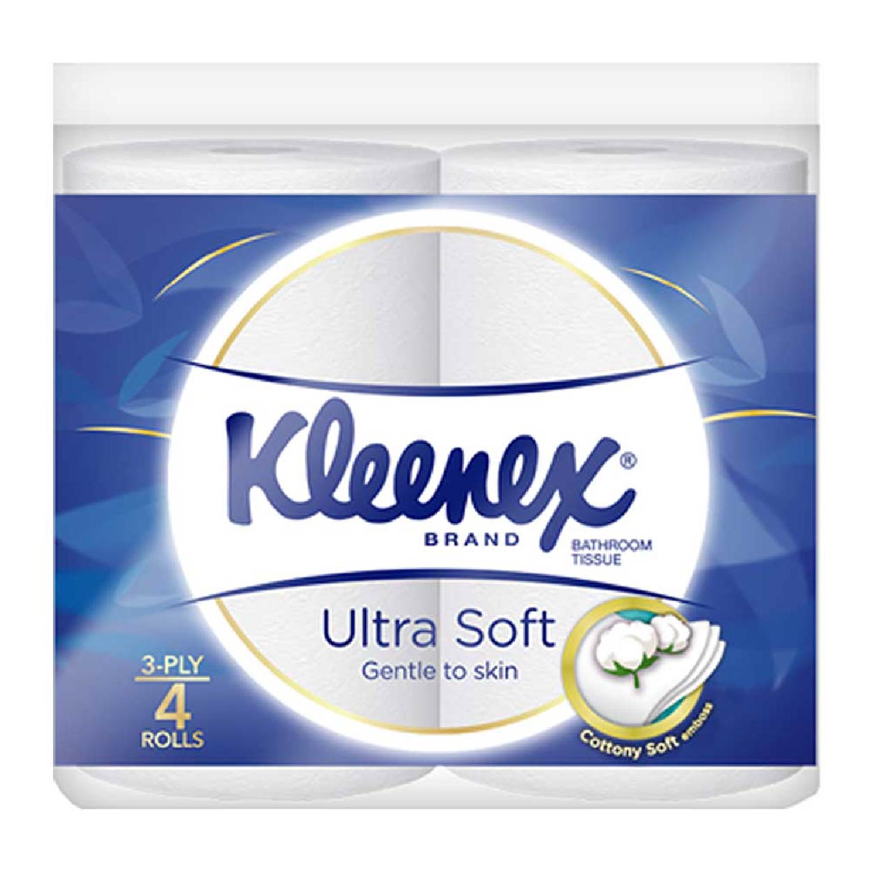 Kleenex Bathroom Tissue Ultra Soft 3 Ply 4 Rolls