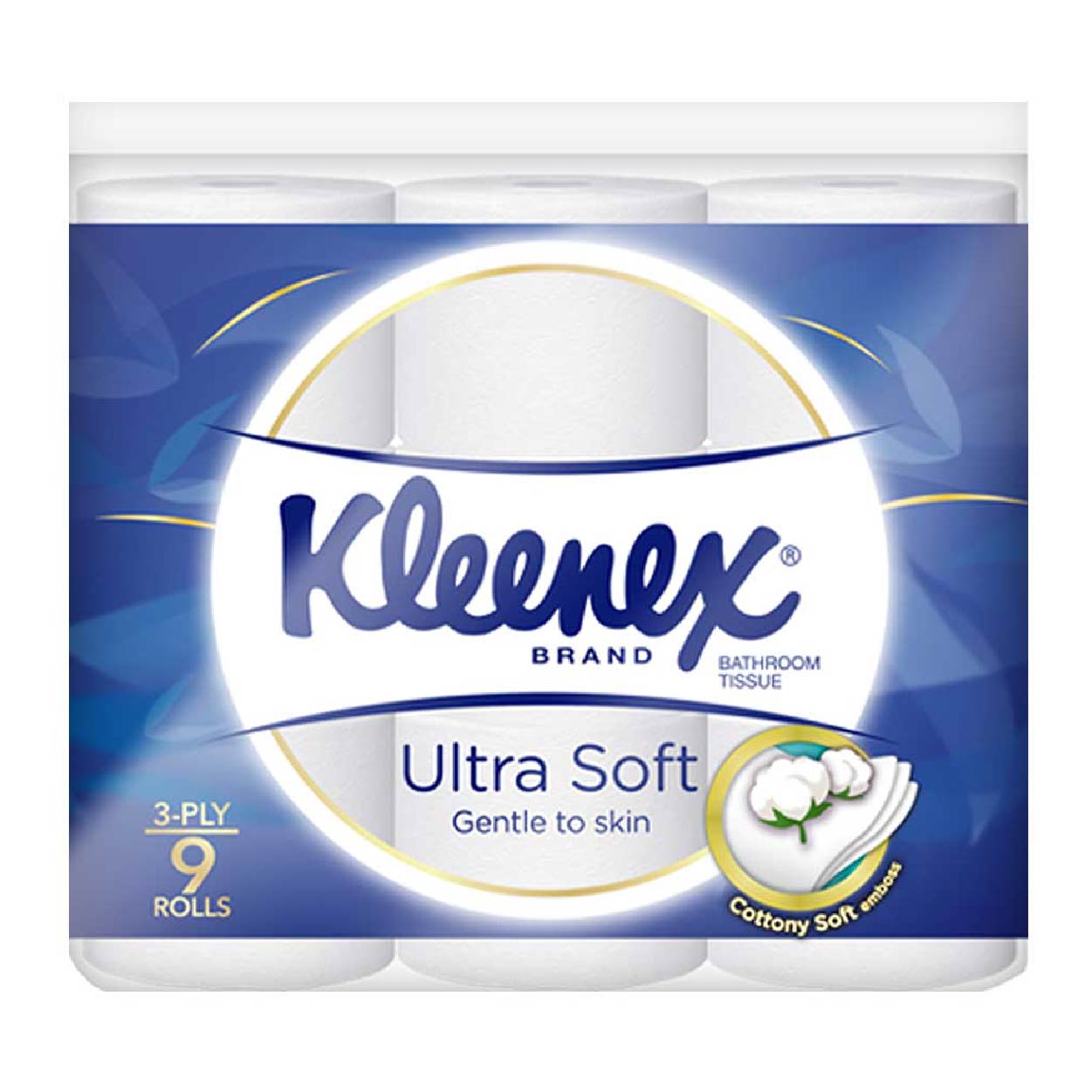 Kleenex Bathroom Tissue Ultra Soft 3 Ply 9 Rolls