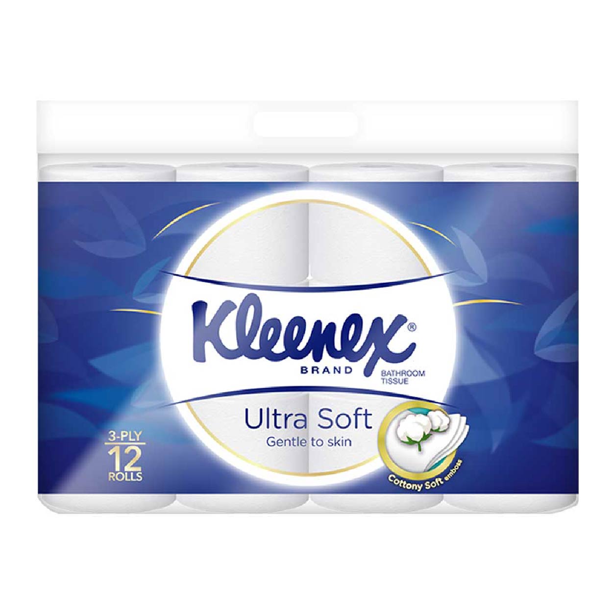 Kleenex Bathroom Tissue Ultra Soft 3 Ply 12 Rolls