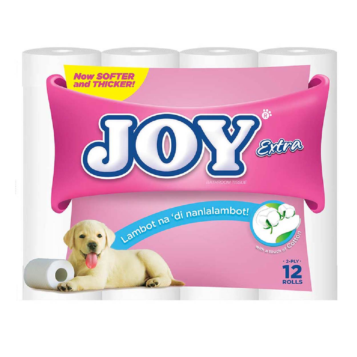Joy Extra Bathroom Tissue 2 Ply 12 Rolls