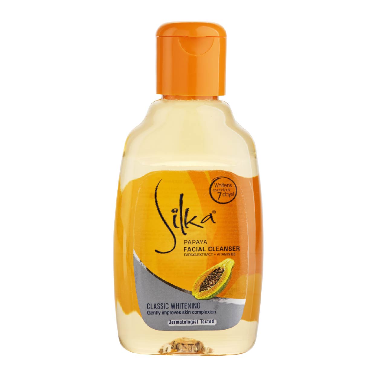 Silka Facial Cleanser Papaya 75ml