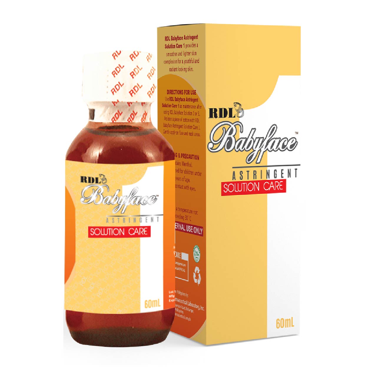 RDL Babyface Astringent Solution Care 60ml