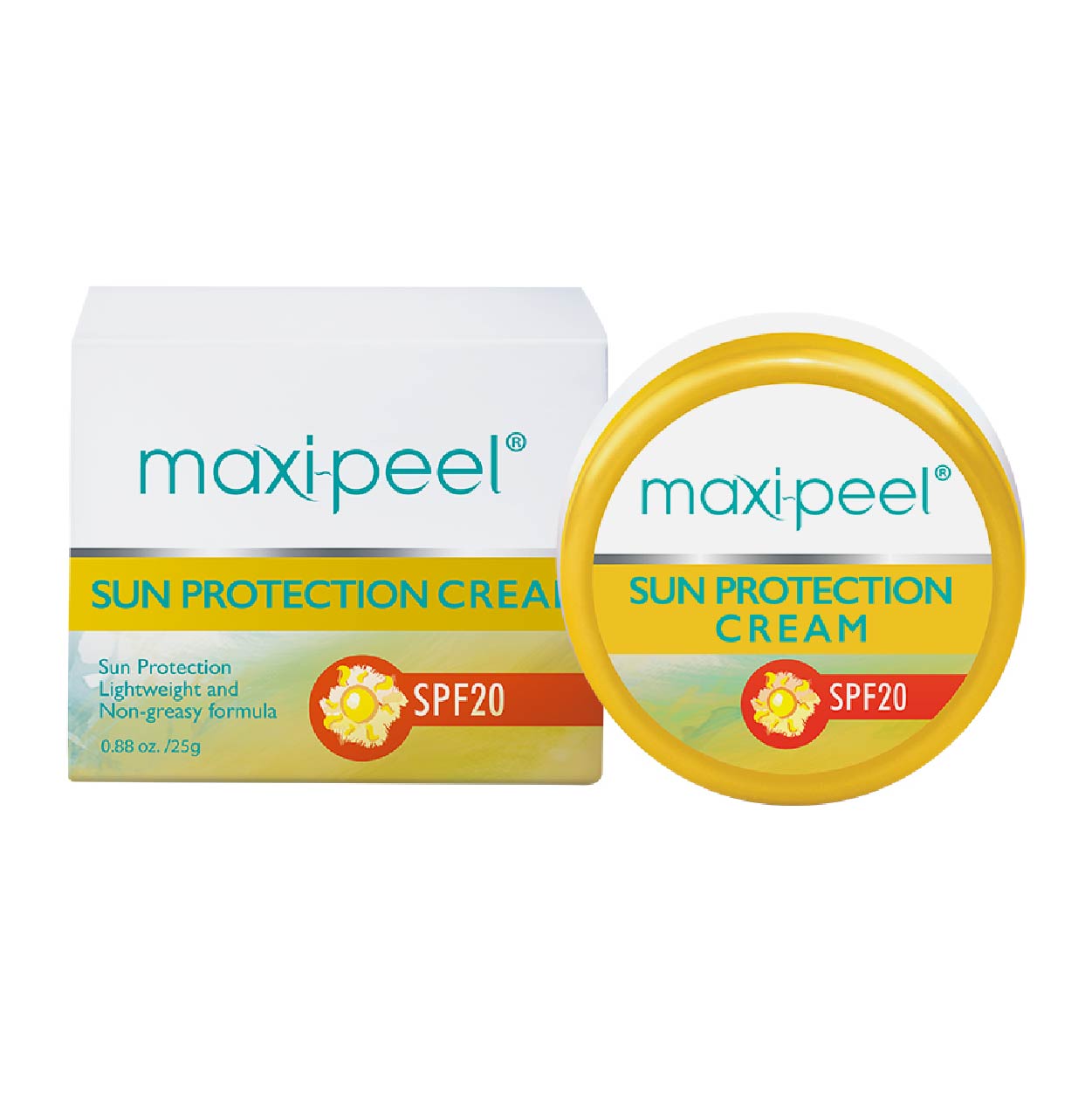 Maxi-Peel Sun Protection Cream SPF20 25g