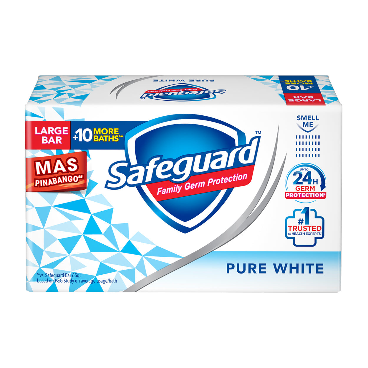 Safeguard Soap Pure White Large Bar 115g