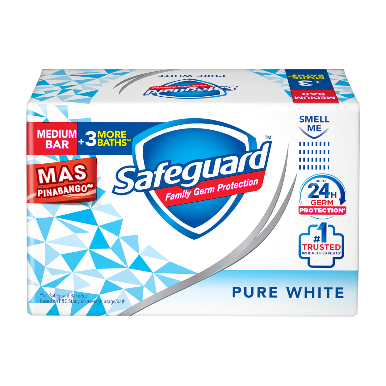 Safeguard Soap Pure White Medium Bar 78g