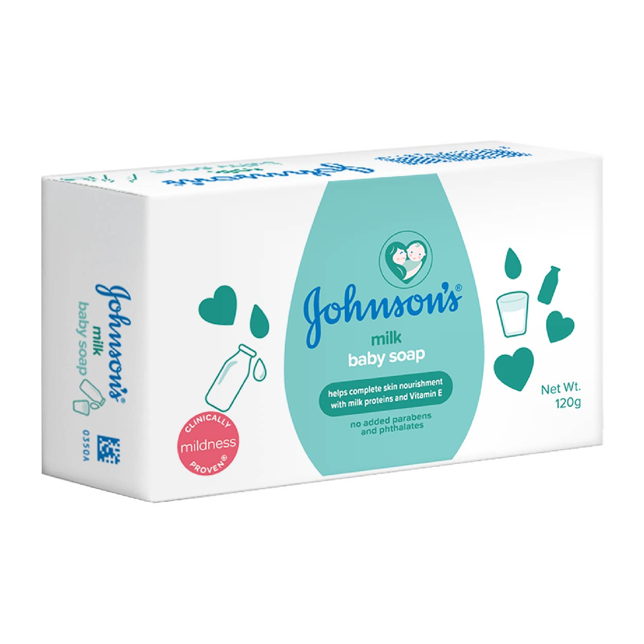 Johnsons Baby Soap Milk 120g