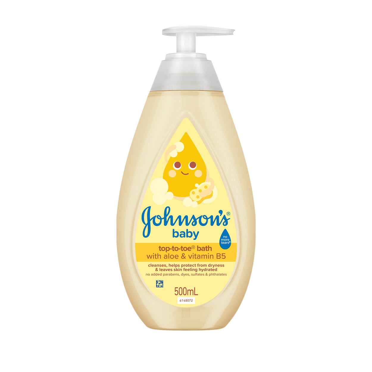 Johnsons Baby Bath Top to Toe with Aloe & Vitamin B5 500ml