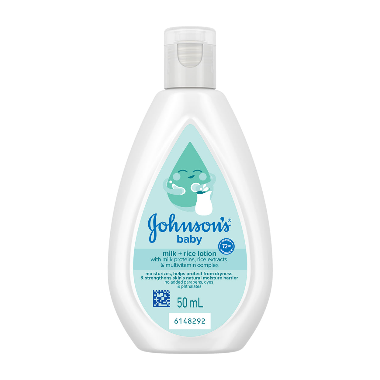 Johnsons Baby Lotion Milk + Rice 50ml