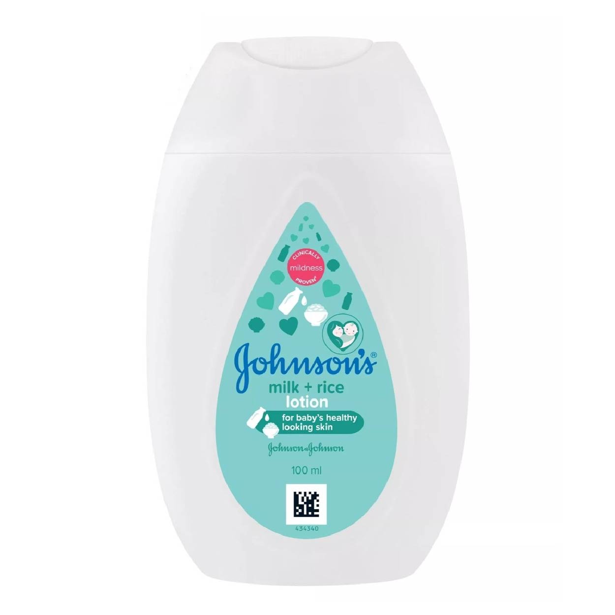 Johnsons Baby Lotion Milk + Rice 100ml