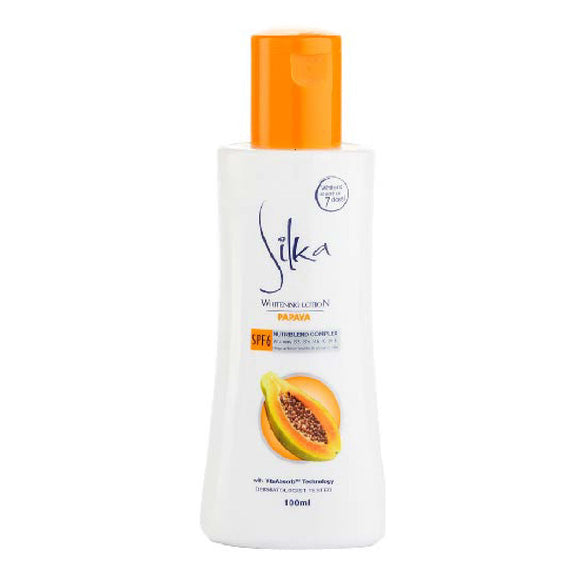 Silka Papaya Whitening Lotion SPF6 100ml