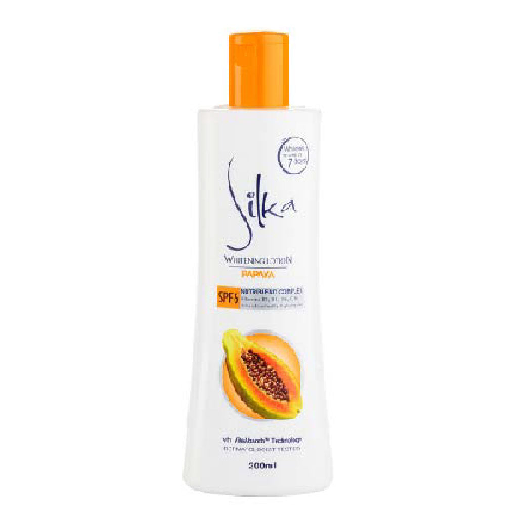 Silka Papaya Whitening Lotion SPF6 200ml