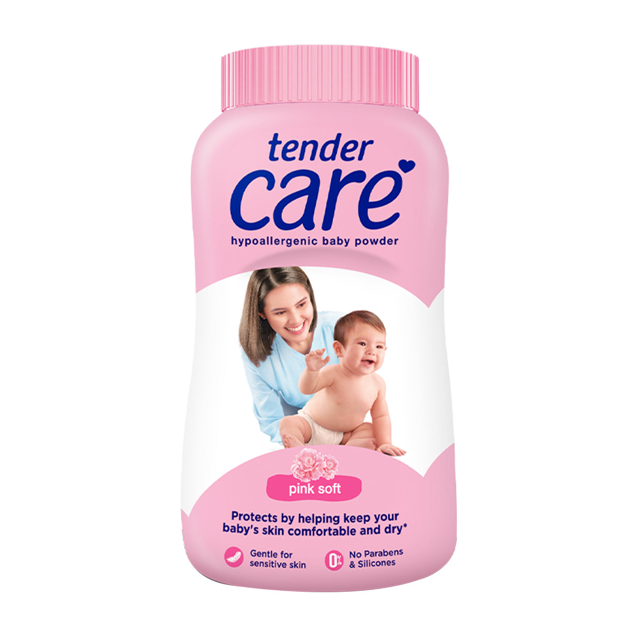 Tender Care Baby Powder Pink Soft 100g
