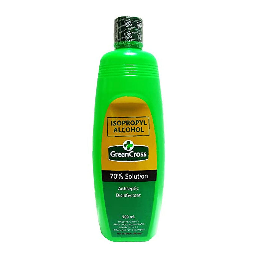 Green Cross 70% Isopropyl Alcohol Antiseptic 500ml