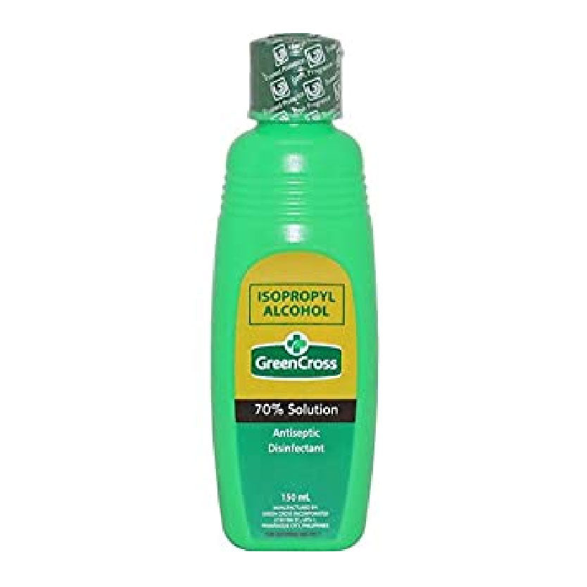 Green Cross 70% Isopropyl Alcohol Antiseptic 150ml