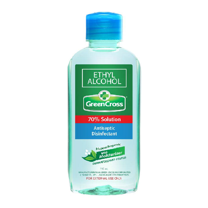 Green Cross 70% Ethyl Alcohol with Moisturizer 150ml
