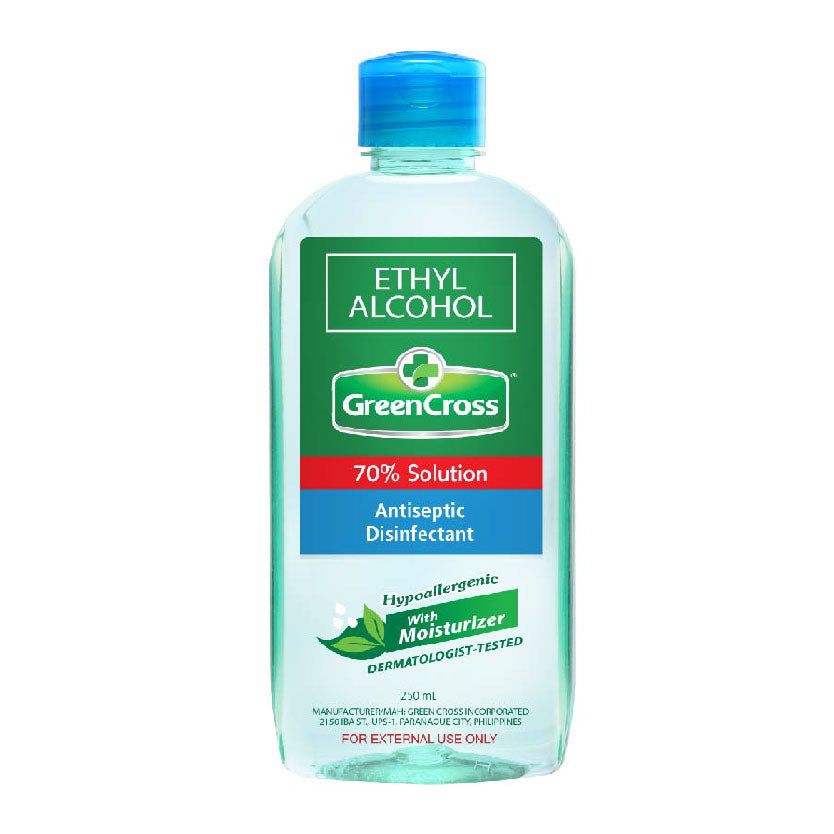 Green Cross 70% Ethyl Alcohol with Moisturizer 250ml