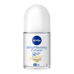 Nivea Women Deodorant Roll On Brightening & Smooth 25ml