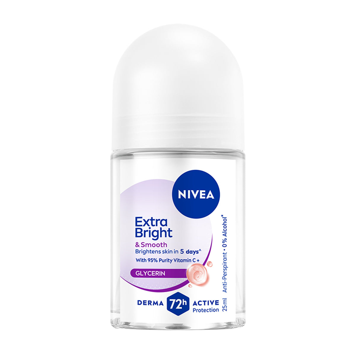 Nivea Women Deodorant Roll On Extra Bright & Smooth 25ml
