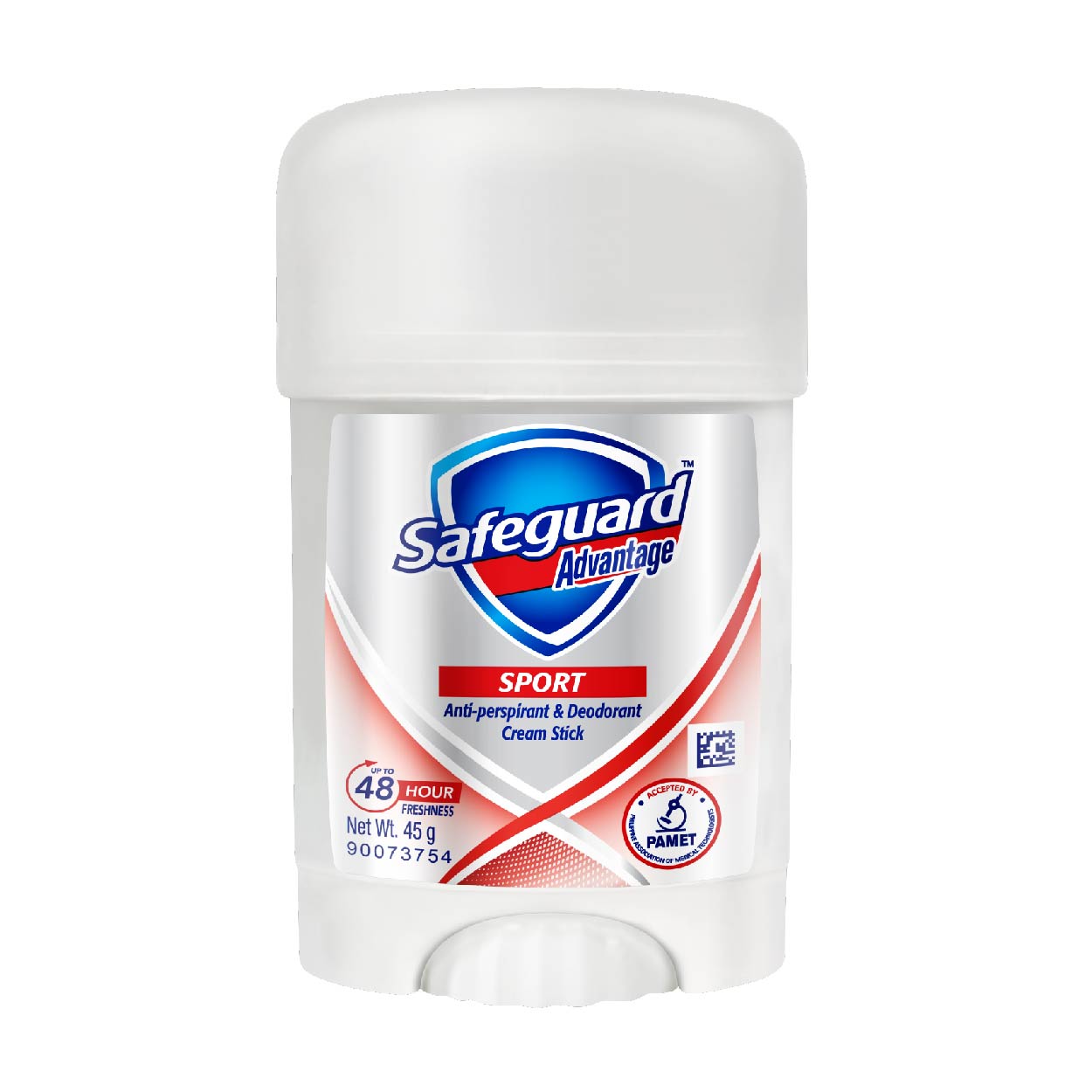 Safeguard Anti-Perspirant Deodorant Cream Stick Sport 45g