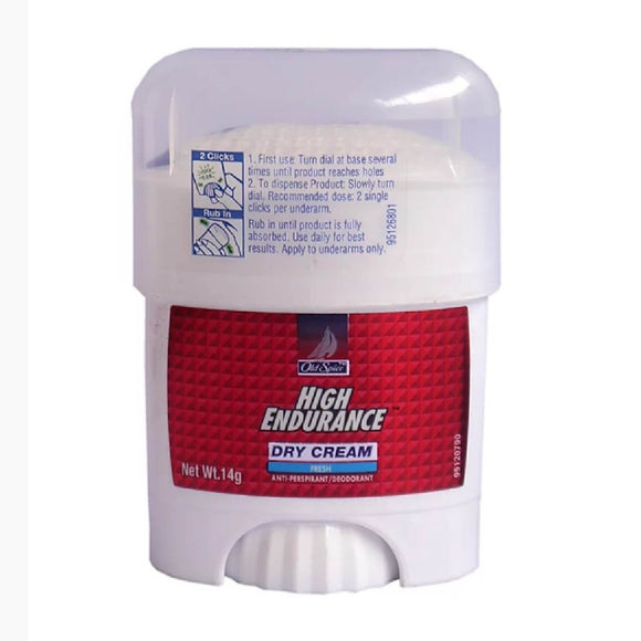 Old Spice High Endurance Deodorant Dry Cream Fresh 14g