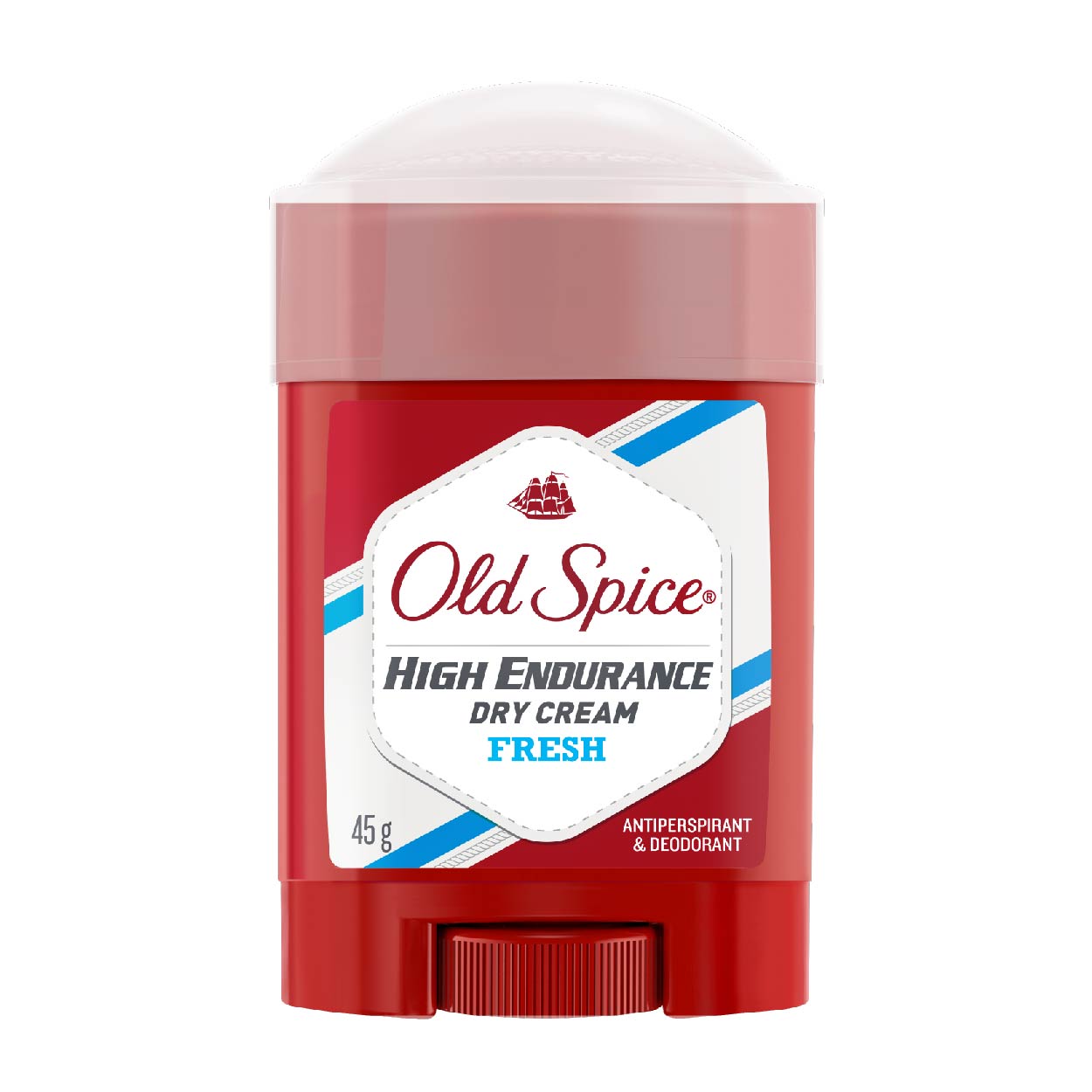 Old Spice High Endurance Deodorant Dry Cream Fresh 45g
