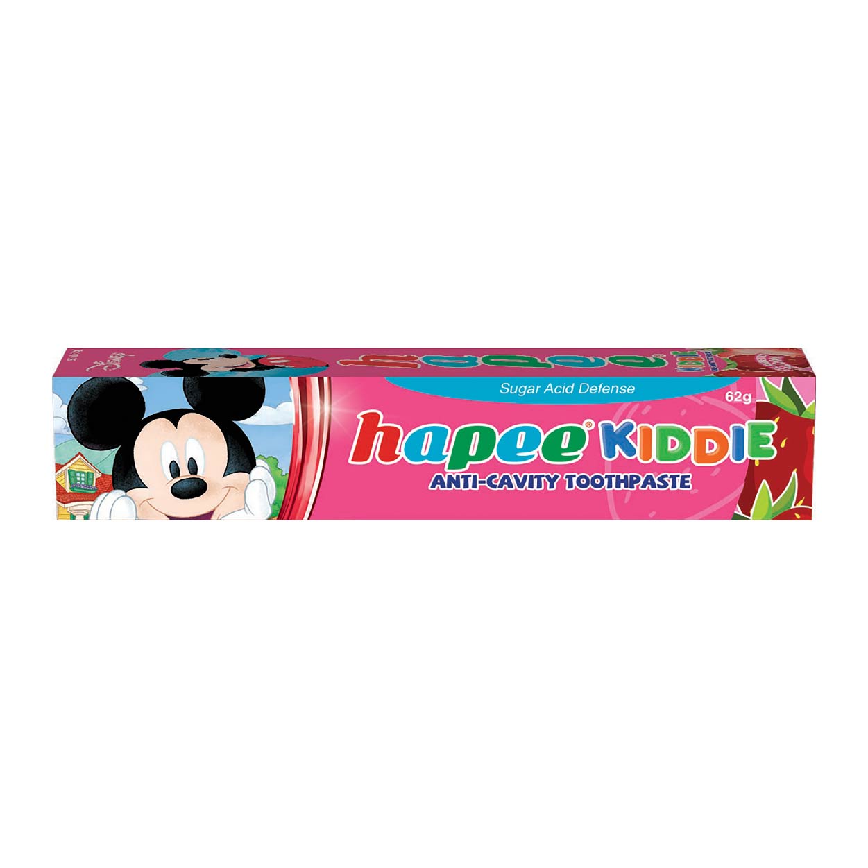 Hapee Kiddie Toothpaste Strawberry 50ml/62g