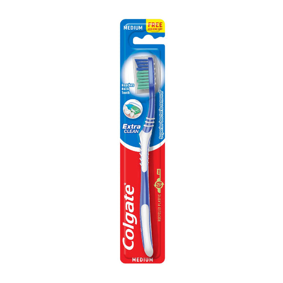 Colgate Toothbrush Extra Clean Medium with Cap 1pc