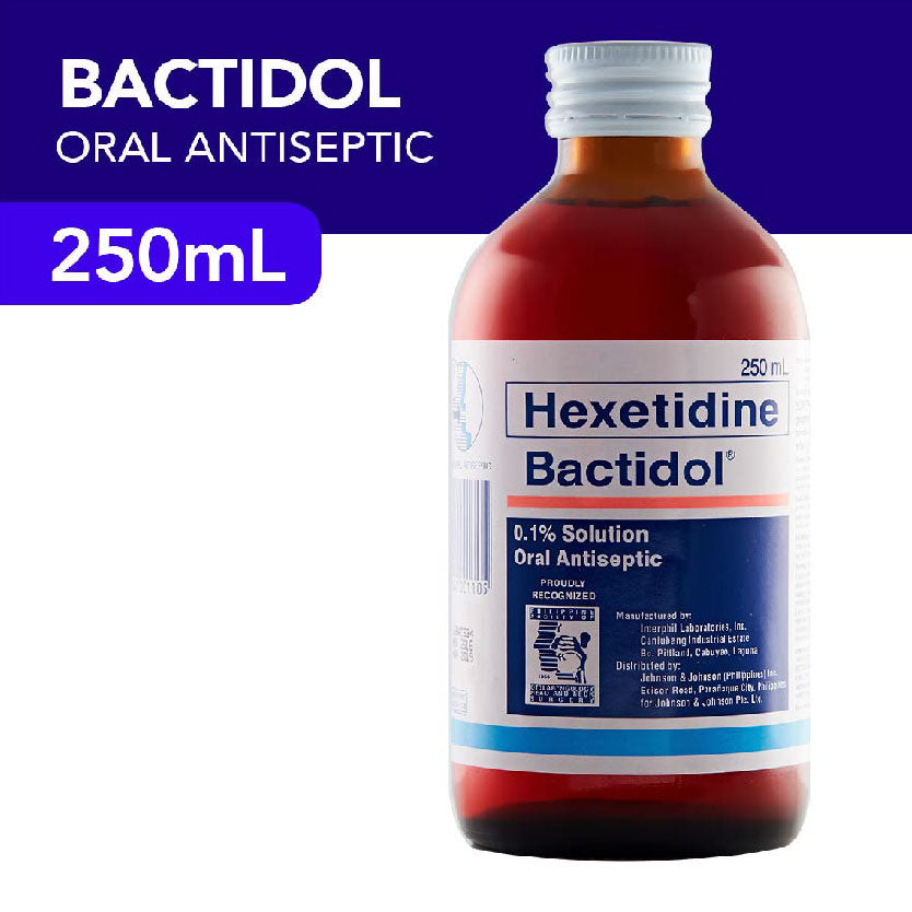 Bactidol Mouthwash with Hexetidine 250ml – Ever Supermarket