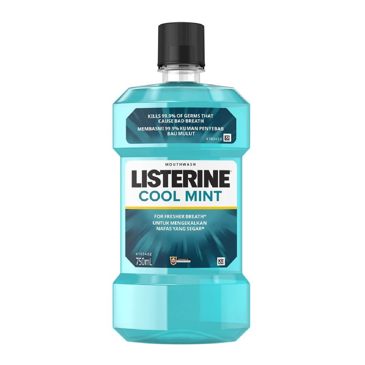 Listerine Coolmint Mouthwash 750ml