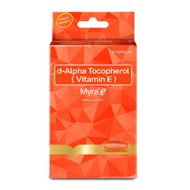 Myra 400-E Vitamins Box 8 capsules