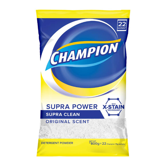 Champion Detergent Powder Supra Original 800g