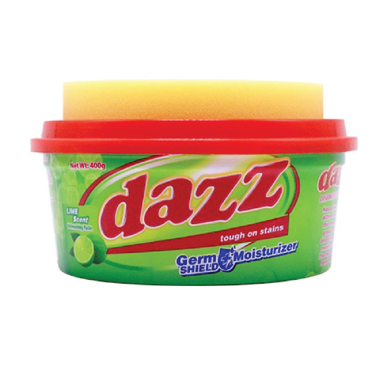 Dazz Dishwashing Paste Lime 400g