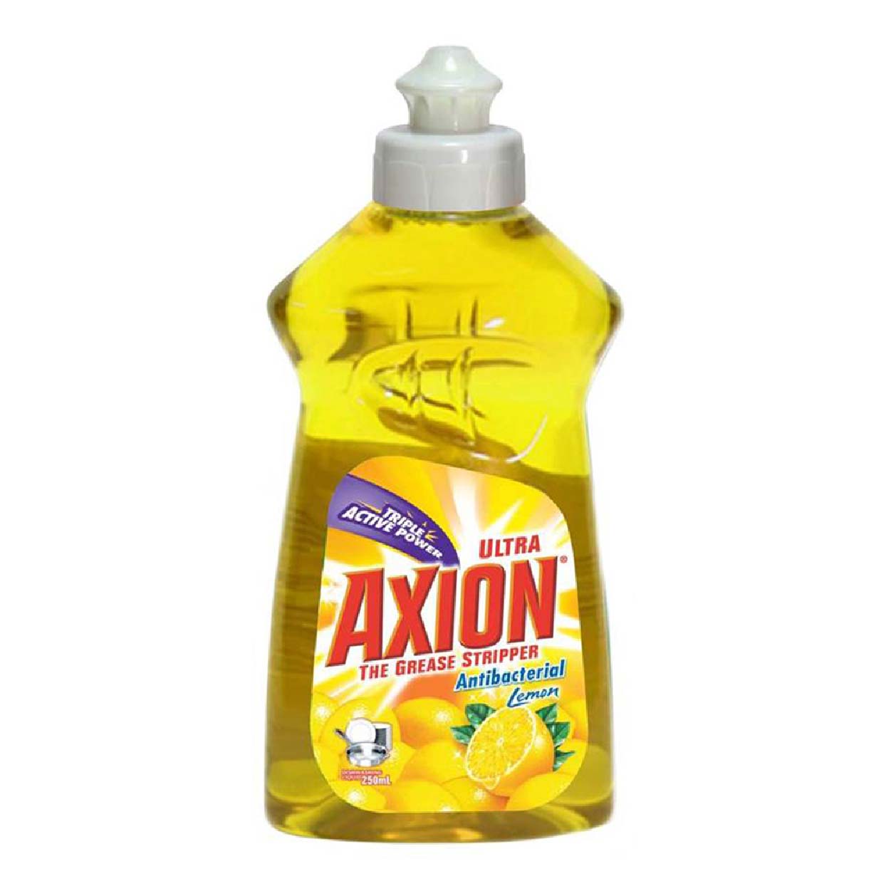 Axion Dishwashing Liquid Antibacterial Lemon 250ml