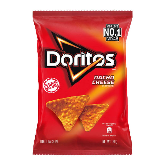 Doritos Nacho Cheese Tortilla Chips 190g