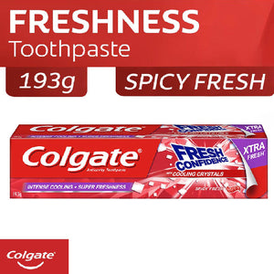 Colgate Fresh Confidence Toothpaste Spicy Fresh 193g