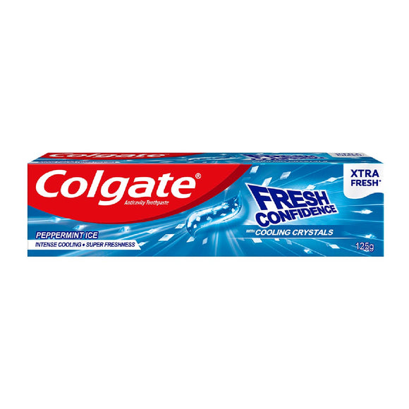 Colgate Fresh Confidence Toothpaste Peppermint Ice 125g