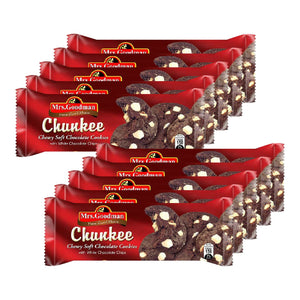 Mrs. Goodman Chunkee Chewy Soft Chocolate Cookies 10x35g