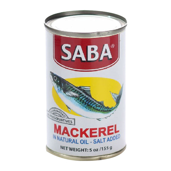 Saba Mackerel in Natural Oil 155g