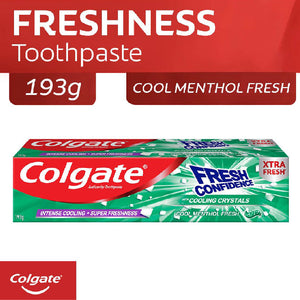 Colgate Fresh Confidence Toothpaste Cool Menthol Fresh 193g