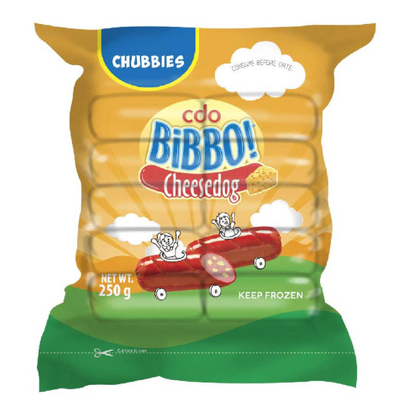 CDO Bibbo Cheesedog Chubbies 250g