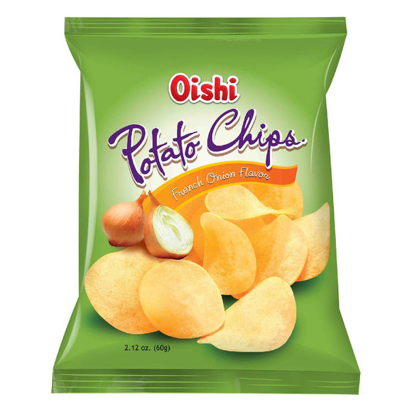Oishi Natural Potato Chips French Onion 60g