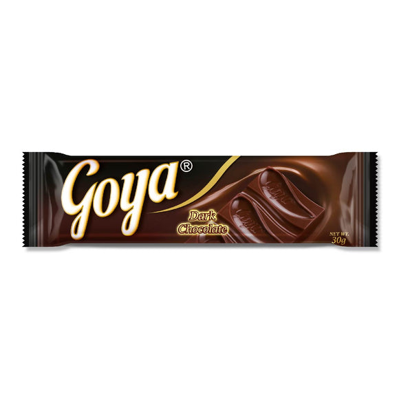 Goya Dark Chocolate Bar 30g