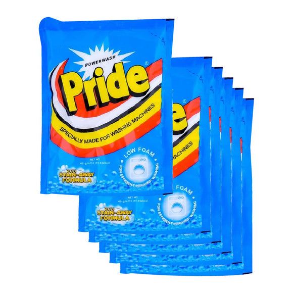 Pride Powerwash Laundry Detergent 6x40g